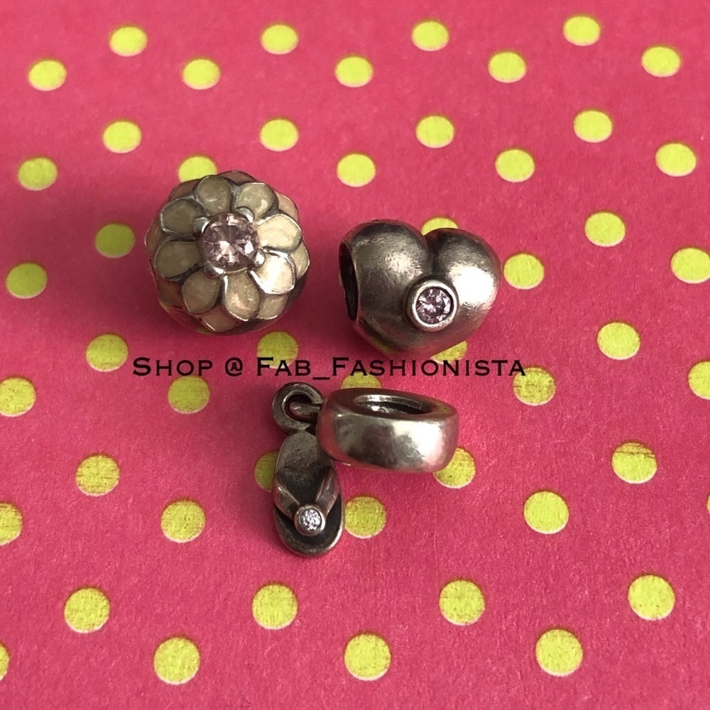Pandora sterling silver charms